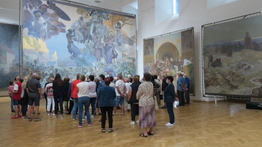 Slovanská epopej v Moravském Krumlově