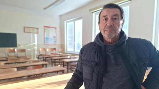 Stanislav Mauric, emeritní ředitel základní školy ve Čkyni