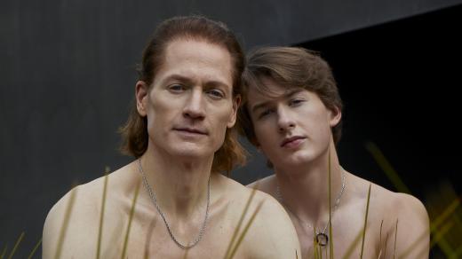 Bryan Johnson se svým synem