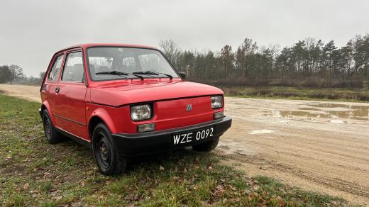 Alexandr Kluszczyński dostal auto od dědečka a jel s ním na svou svatbu