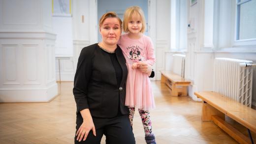 Co se týče Šarlotky, já se ji snažím vychovávat, jak nejlépe umím, říká nevidomá Alena Terezie Vítek