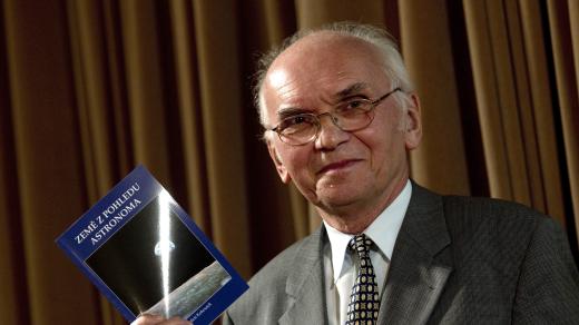 Astronom Luboš Kohoutek na snímku z roku 2010