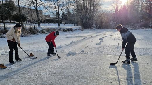 Bruslení na rybnících si užívají hlavně lidé na chladnějším Žďársku