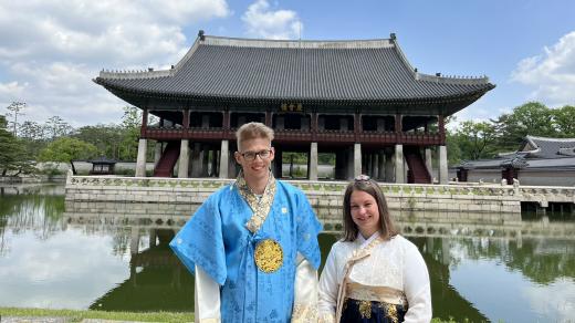 Z výpravy českých studentů do Jižní Koreje