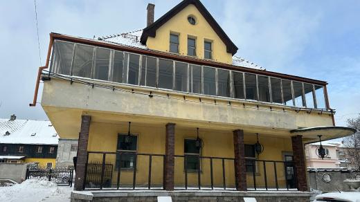 Lodžie byla přistavěná ve 30. letech minulého století