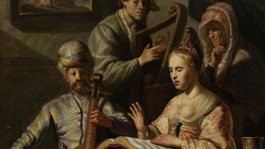 Rembrandt Harmensz. van Rijn: Musical Company; Rijksmuseum; ;