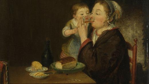 Louis Bernard Coclers: A Mother and her Child; Rijksmuseum; ;