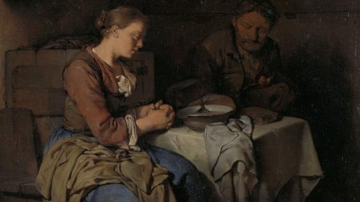 Cornelis Pietersz. Bega: Saying Grace; Rijksmuseum; ;