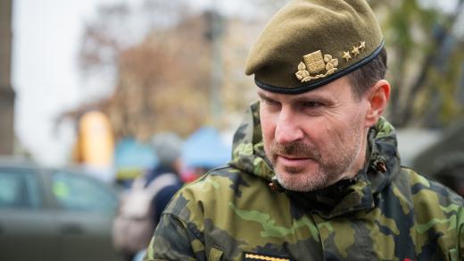 Náčelník generálního štábu české armády Karel Řehka