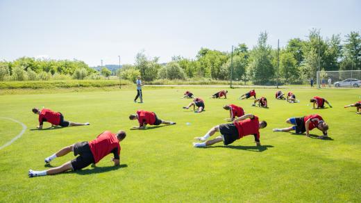 Tréninkový areál na Složišti v Českých Budějovicích