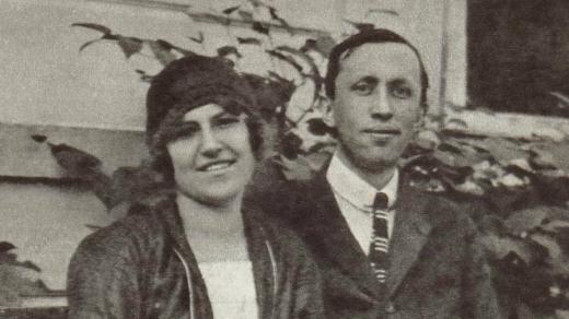 Olga Scheinpflugová a Karel Čapek