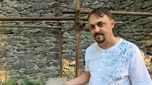 Václav Menčík na Volfštejně