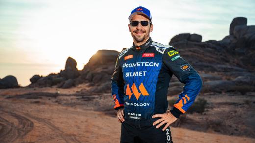 Martin Macík jel závod Rallye Dakar už potřinácté