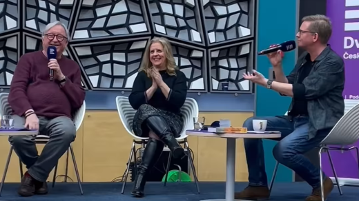 Jiří Lábus a Zuzana Maléřová v Toboganu Aleše Cibulky