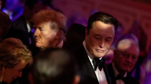Donald Trump a Elon Musk v Mar-A-Lago 14. listopadu 2024