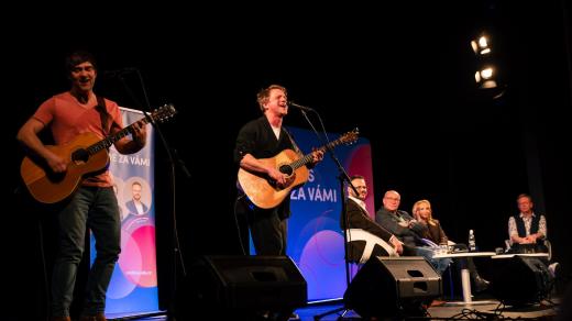 Vystoupil Tomáš Klus