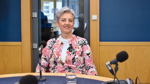 Lékařka Irina Chmelová z Kliniky rehabilitace a tělovýchovného lékařství Fakultní nemocnice Ostrava