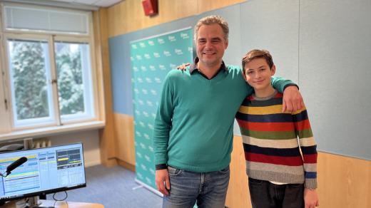 Jiří Pospíchal a jeho syn Matouš
