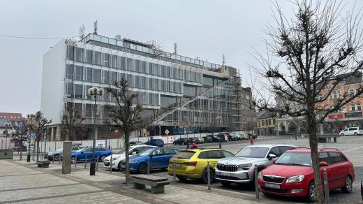 Rekonstrukce administrativní budovy Emos v centru Přerova