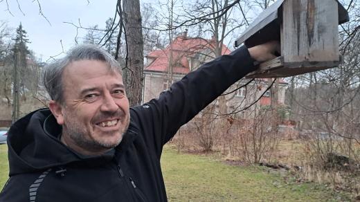 Člen České ornitologické společnosti Martin Pudil