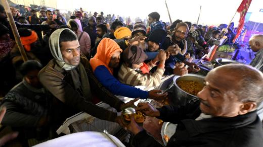 Kumbhmela (India: The eve of Kumbh Makar Sankranti)