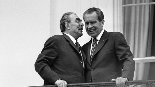 Leonid Brežněv a Richard Nixon (18. června 1973)