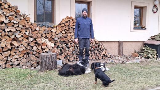 Ing. Jan Štechmüller se svými psy