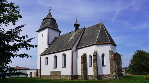 Číhošť, kostel Nanebevzetí Panny Marie