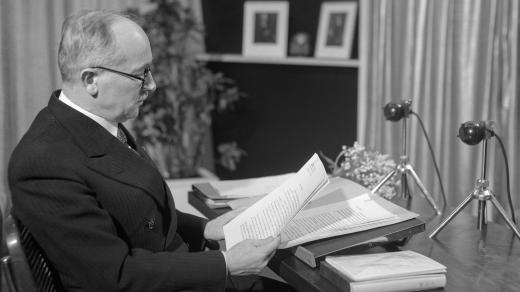 Edvard Beneš v roce 1937