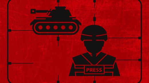 V kůži válečného zpravodaje: Uprostřed války