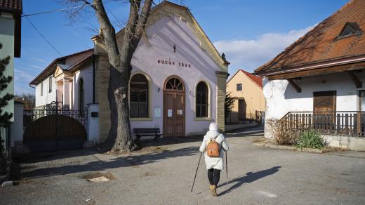 Bývalá židovská čtvrť v Hluboké nad Vltavou