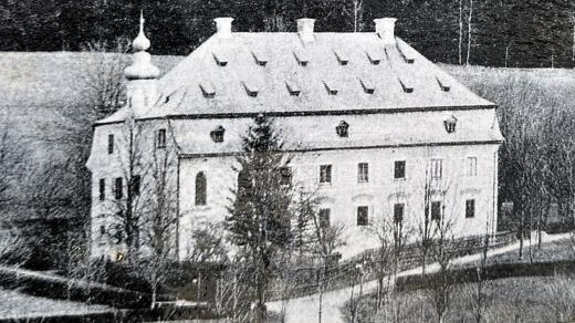 Původní podoba zámku Debrník