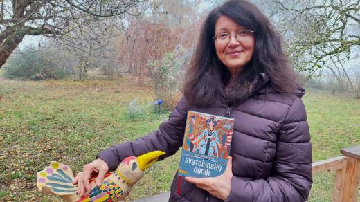 Eva Francová s novou knihou Svatojanský deník