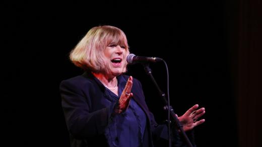 Zpěvačka Marianne Faithfull v roce 2015