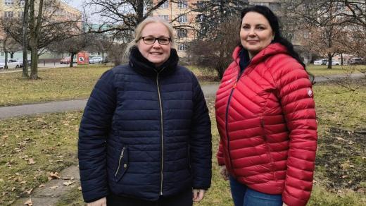 Michaela Hošťálková a Štěpánka Fenclová