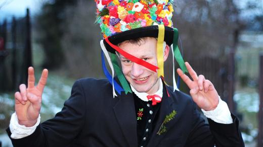 Masopust, maska, ženich