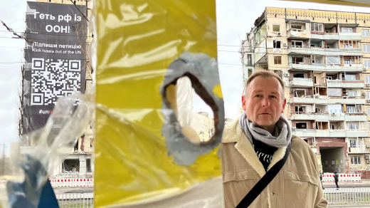 Martin Dorazín ve filmu Válečný zpravodaj