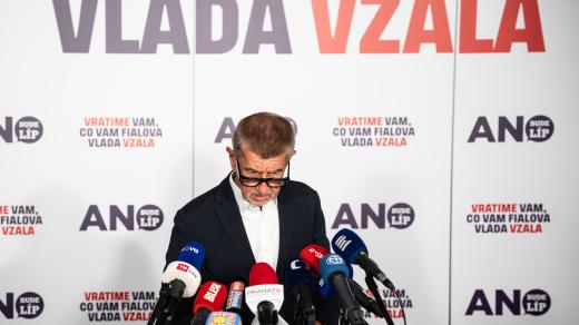 Tisková konference ANO, Andrej Babiš