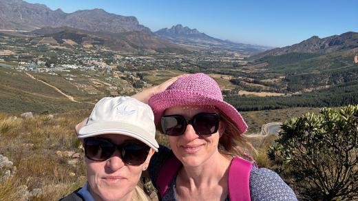 Věra Janičinová (vlevo) a Andrea Vajnar (vpravo)