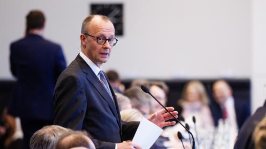 Vítěz německých voleb Friedrich Merz