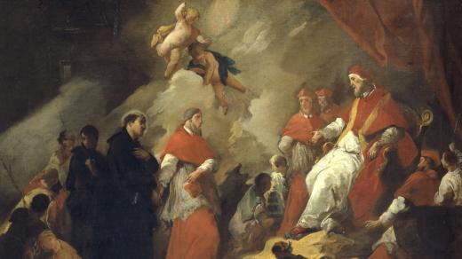 Giovanni Battista Mariotti: Inigo López de Loyola před papežem