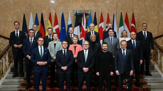 Summit evropských zemí o Ukrajině v Londýně