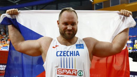 Tomáš Staněk získal na halovém mistrovství Evropy bronzovou medaili