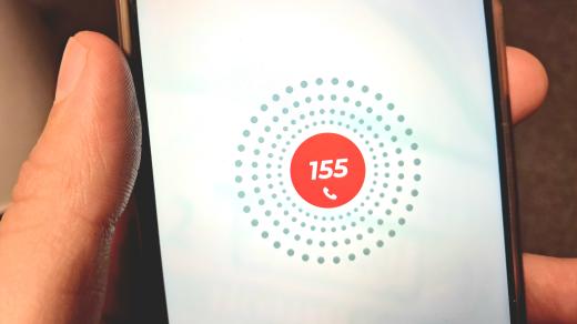 Náhled české mobilní aplikace Záchranka, kterou kromě střední Evropy začalo používat i Finsko