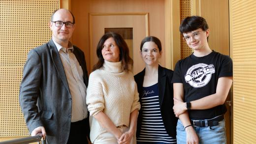 Tomáš Židek, Eva Rákosová, Michala Munzarová, Martin Zdvihal