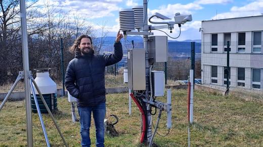 Vedoucí prognózy ústecké pobočky Českého hydrometeorologického ústavu Martin Hynčica