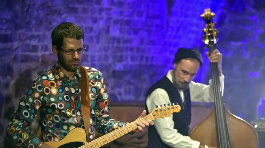 Scott Mclemore a David Dorůžka (vlevo)