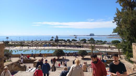 Nebe skoro bez mráčku je na Mallorce v předjaří spíš vzácností