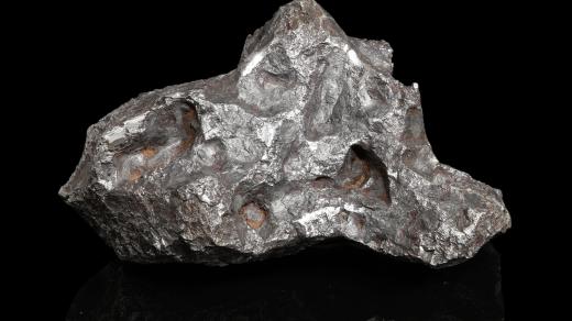Železný meteorit z Argentiny, z oblasti Campo del Cielo