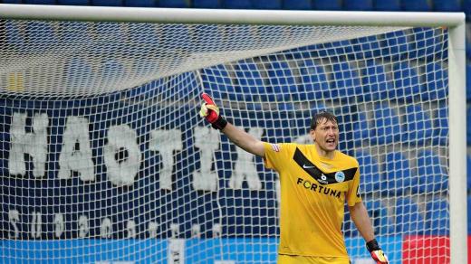 Brankář Zbyněk Hauzr